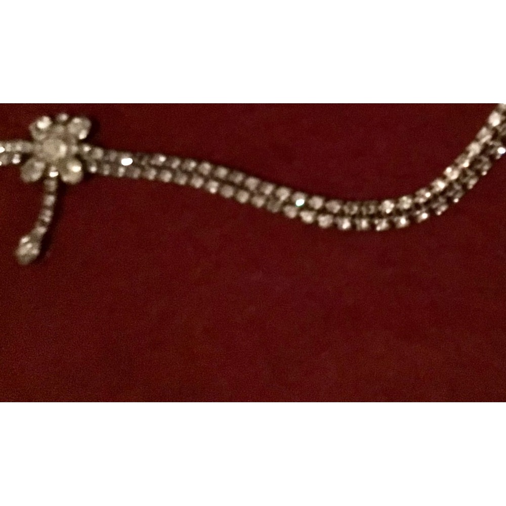 Vintage costume jewelry—double-choker necklace. - Picture 9 of 11